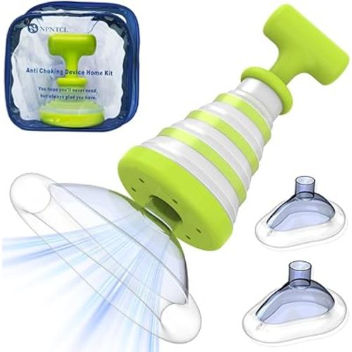 Choking Rescue Device for Kids and Adults - Portable Anti Choking Rescue Device, Airway Clear Suction for Home & Travel