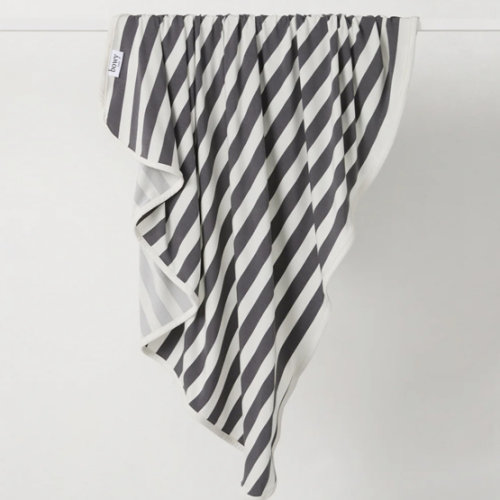Baby Swaddle - Slate Stripe