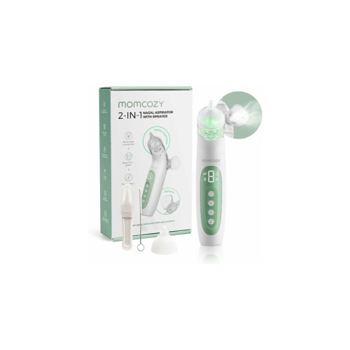 Buy Momcozy Breezy Clear 2-in-1 Spray & Suction Electric Nasal Aspirator at Well.ca | Free Shipping $35+ in Canada