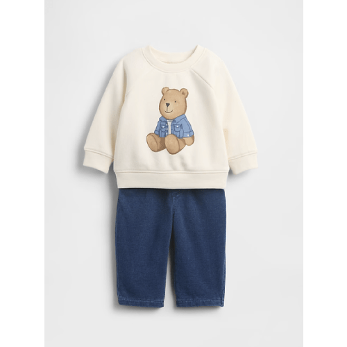 Baby VintageSoft Brannan Bear Outfit Set - 3-6m
