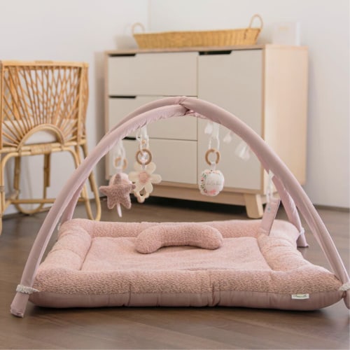 ♡ Activity Mat - Rose Bouclé - Pre-order October ♡ – Clover and Lola