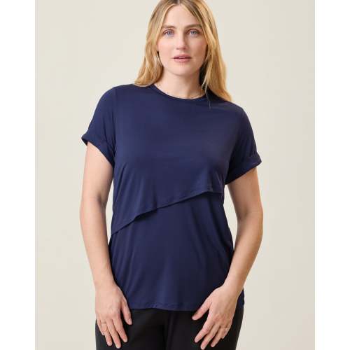 Everyday Asymmetrical Nursing T-Shirt | Redwood – Kindred Bravely