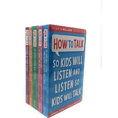 How To Talk So Kids And Teens Will Listen Collection Adele Faber 5 Books Set