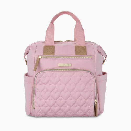 Bananafish Sweetheart  Backpack Diaper Bag - Pink