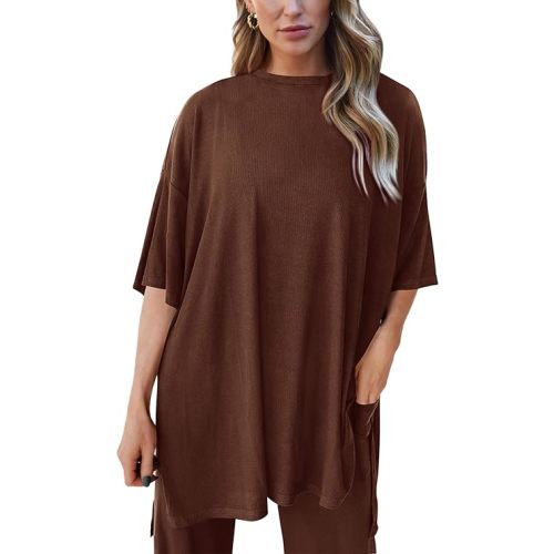 PRETTYGARDEN Two Piece Sets For Women Summer Fashion Lounge Matching Set 2025 Travel Vacation Airport Outfits Clothing