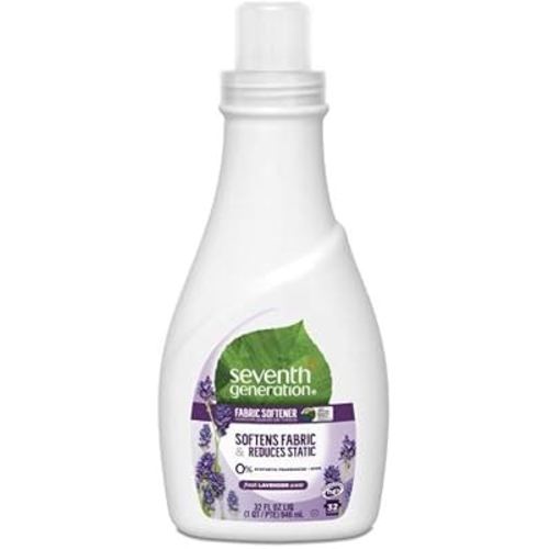 Seventh Generation Fabric Softener, Lavender, 32 Fluid Ounce
