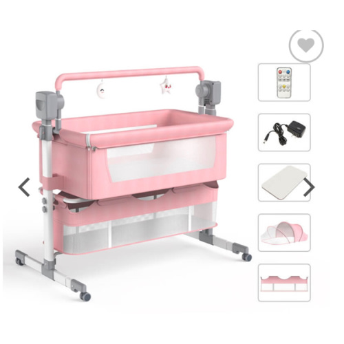 Electric Rocking Bassinet Swing Baby Cradle Swing Bed