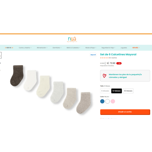 Set de 6 Calcetines Mayoral