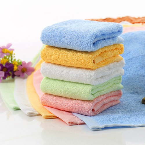 Tyidzon Small Face Towels Soft Baby Wash Cloths, Kids, Newborn Bath Towels, Infant Shower, Toddler Reusable Face Towel, Gentle Face Wash Cloths, 10x10 Inch