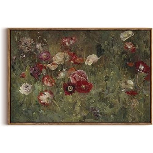 20"x30" Poppy Painting