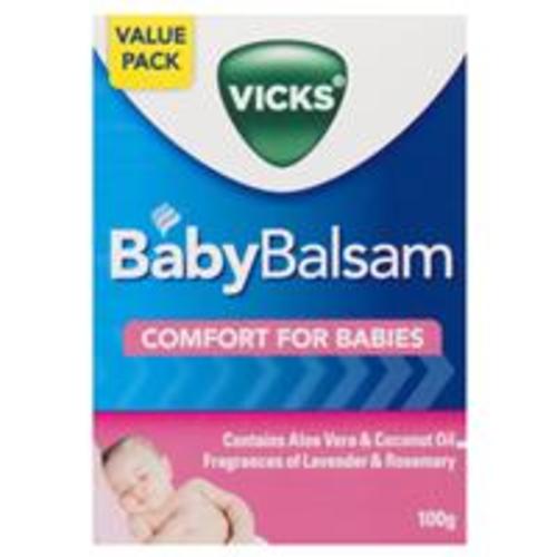 Buy Vicks VapoRub BabyBalsam 100g Online at Chemist Warehouse®