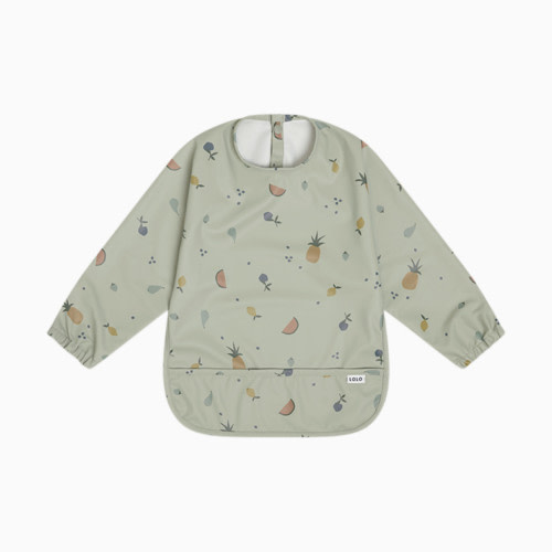 Lalo Smock Bib - Sage Print
