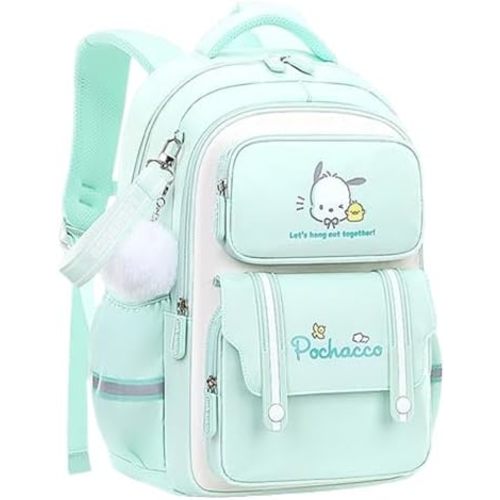 Pochacco Japanese Cartoon Character Backpack School Bag Travel Bag