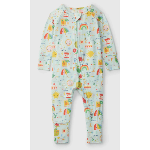 Baby Sleeper TENCEL™ - Alphabet Smiles