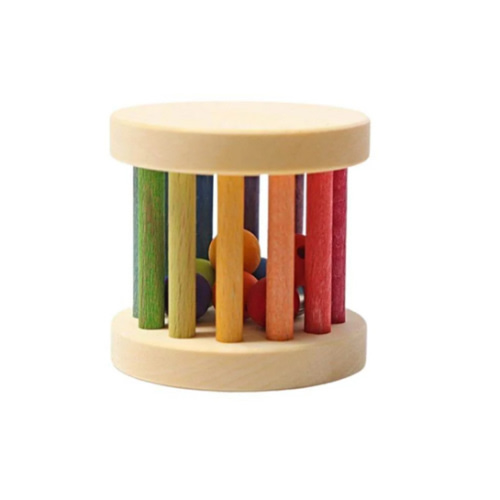 Mini Rolling Wheel Rattle