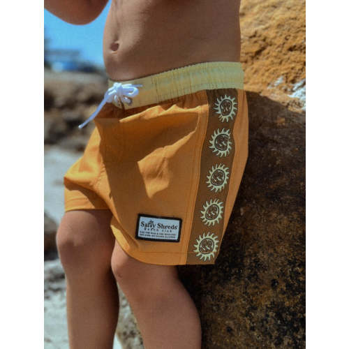 Retro 70s summer board short - groms