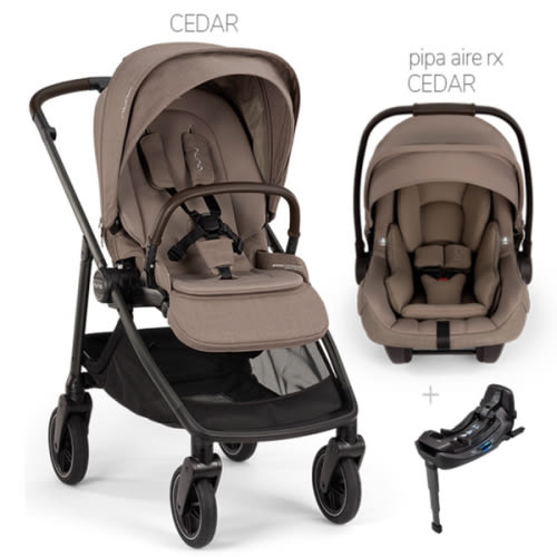 Nuna® SWIV™ Stroller +  PIPA Aire / PIPA RX / PIPA Aire RX Travel System