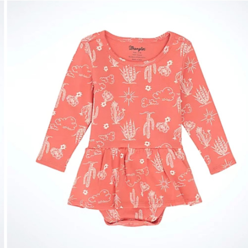 Baby Girl's Desert Icons Skirted Bodysuit