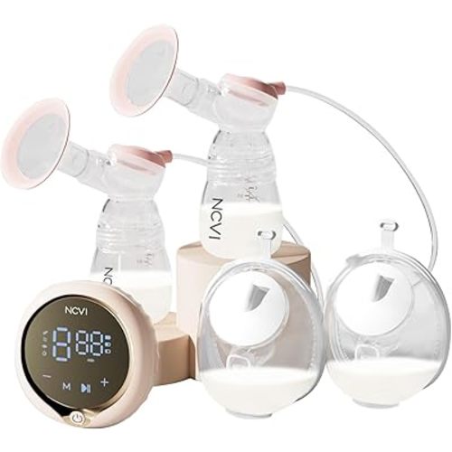 NCVI 8100 Pump with 24/28 Flangle and Wearable Cup with 21/24 Flangle