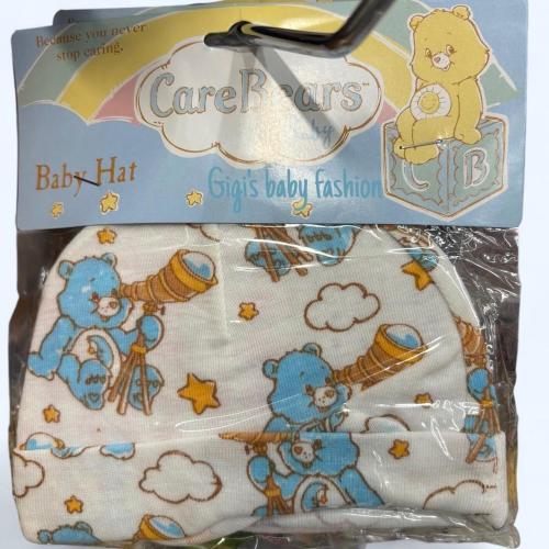 Blue Care Bears baby hat and booties set #babyshower...