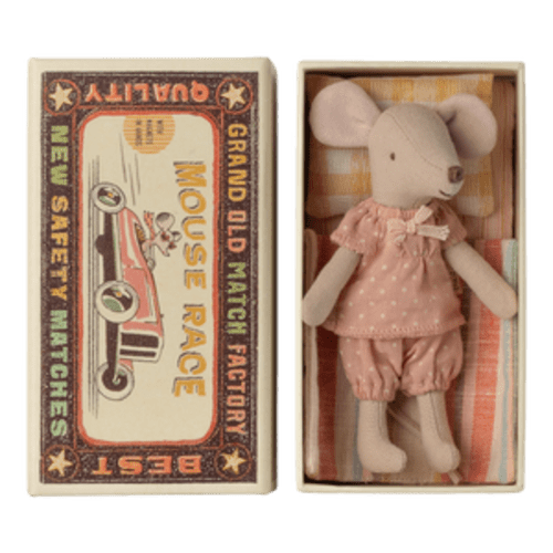 Big sister mouse in matchbox - Maileg USA
