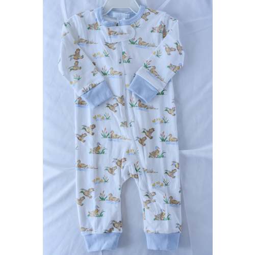 Marshy Dreams Zipper Footless Pajama