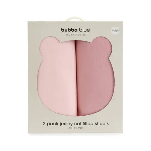 Bubba Blue Sundae Cot Fitted Sheet 2 Pack Cupcake | Baby Bunting AU