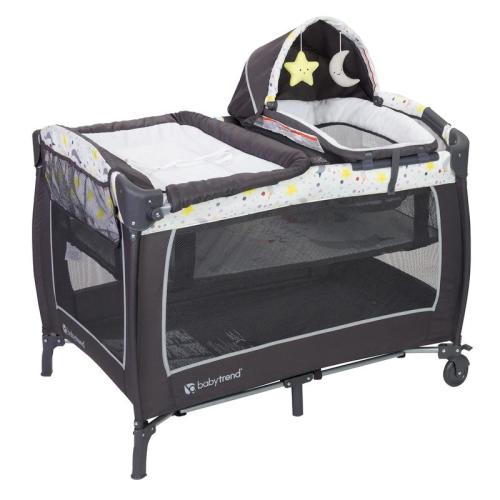 Baby Trend® Lil' Snooze™ Deluxe II Portable Nursery Center® Playard - TikTok Shop