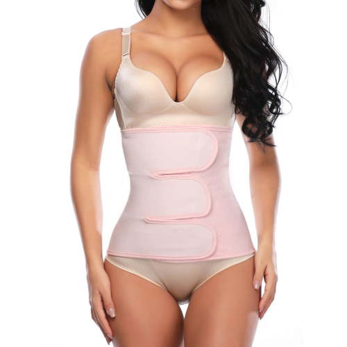 VASLANDA Postpartum Belly Wrap C Section Recovery Belt Belly Band Binder Back Support Waist Shapewear