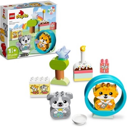 LEGO DUPLO My First Puppy & Kitten with Sounds Pet Toy 10977