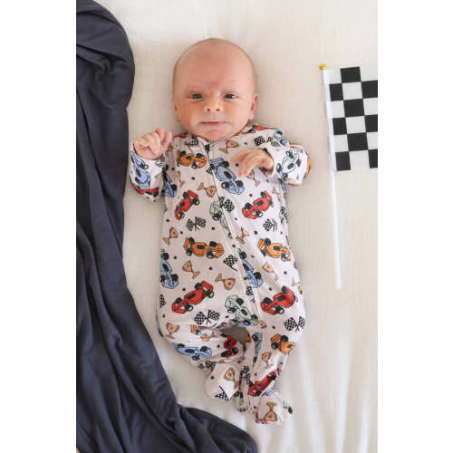 Pit Crew Zipper Footie