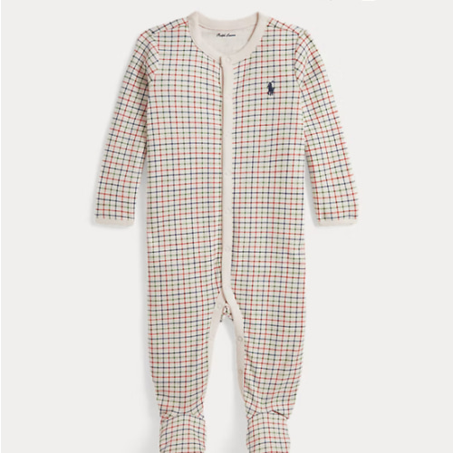 Tattersall Cotton Footed Coverall