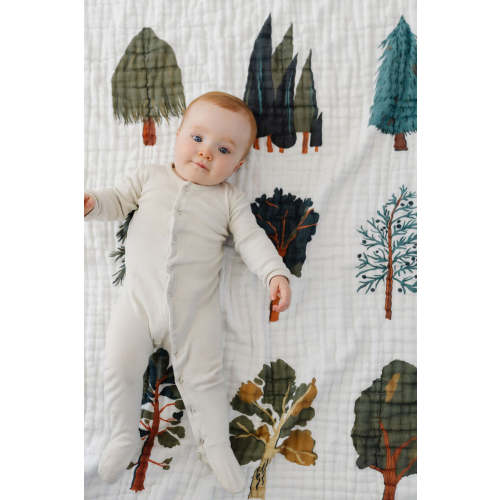 Forest Trees Quilt – Clementine Kids