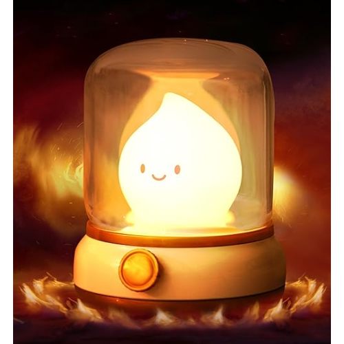 Night Light for Kids, Nursery lamp Led Lights for Bedroom, Sleep Aid Rechargeable Portable Kids Night Light, Eye Protection Light, Gift