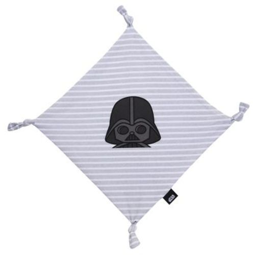 Lambs & Ivy Star Wars Darth Vader Gray Cotton Jersey Security Blanket/Lovey
