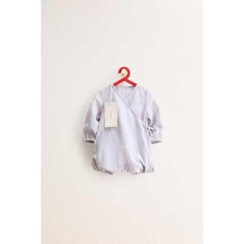 ZARA TIMELESS - STRIPED ROMPER - Blue | ZARA United States