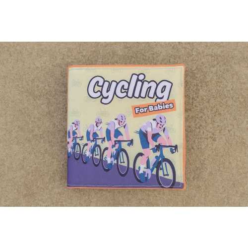 Cycling for Babies Soft Book – Handmade Bike Sports Baby Shower Gift for Bikers