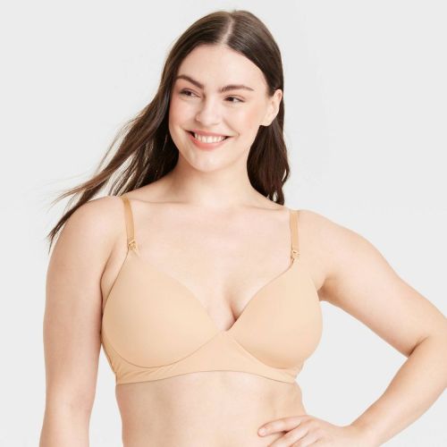 Women's Wirefree Absorbent Nursing Bra - Auden™ - Size 34B