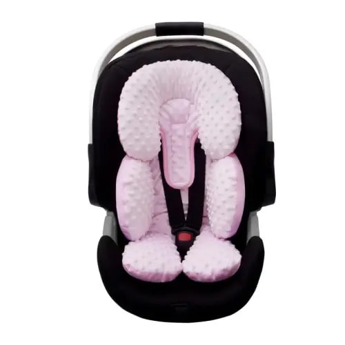 Car Seat Head Neck Body Support Ultra-soft Minky And Microfiber - TikTok Shop