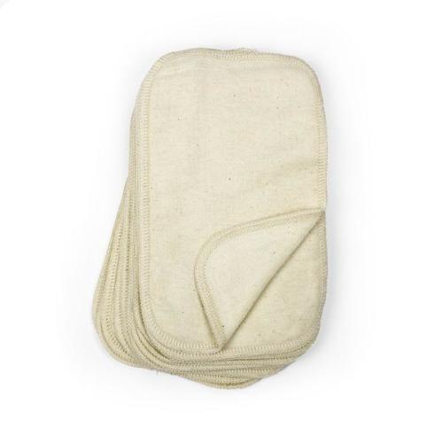 Cloth-eez Two-Sided Wipes - Unbleached