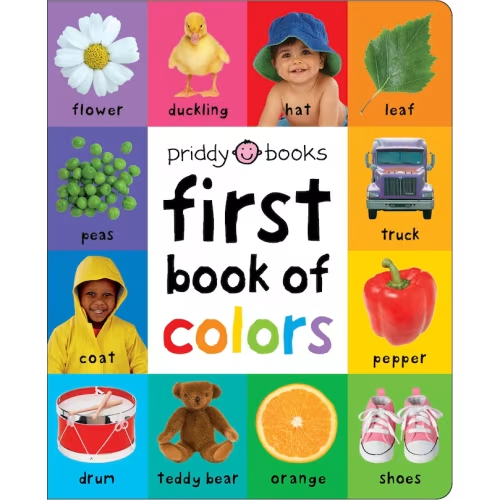 First 100 Padded: First Book Of Colors: An Essential Early-learning Book Book By Roger Priddy, (Board Book) | Indigo