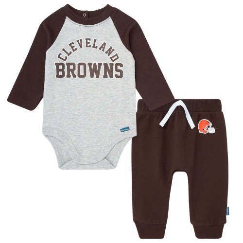 2-Piece Baby Neutral Cleveland Browns Bodysuit and Jogger Set – Gerber Childrenswear