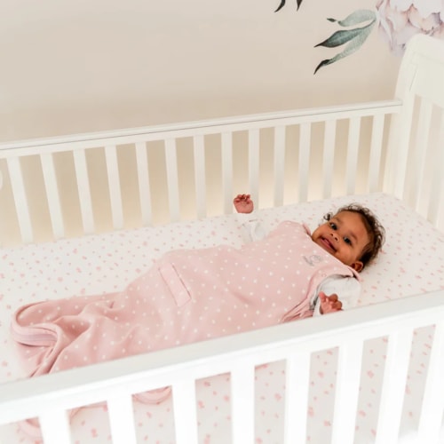 4 Season® Ultimate Baby Sleep Bag, Merino Wool & Organic Cotton, Rose