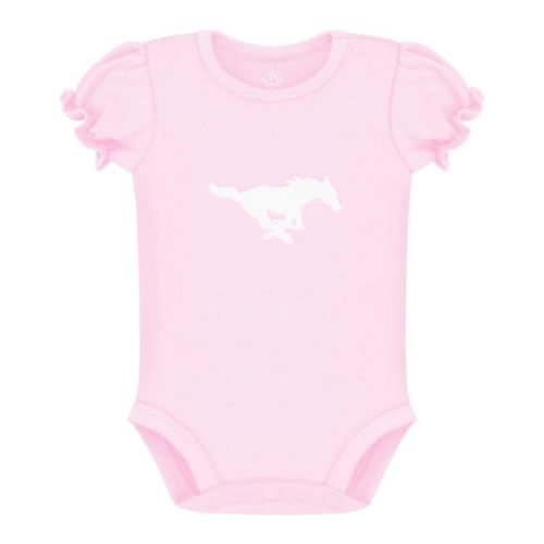 Creative Knitwear College Baby Infant Puff Sleeve Bodysuit - Team Logo, Multiple Colors, for Girls (0-12 Months)