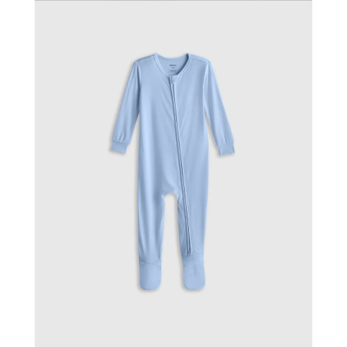 Bamboo Footie Pajama - Baby in Eternal Blue