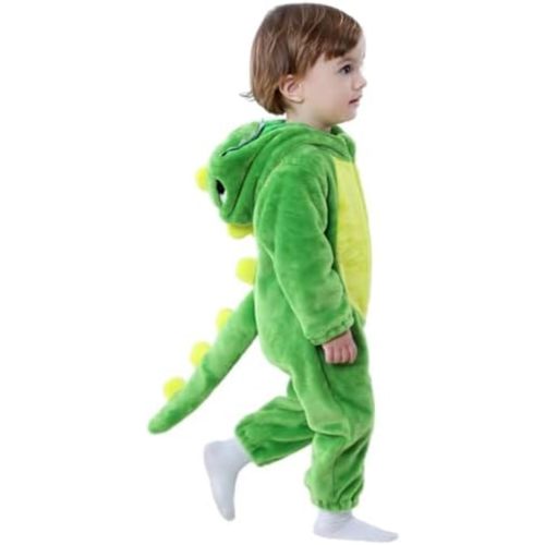 OLLULL Baby Animal Costumes Unisex Toddler Outfit Halloween Dress Up Romper