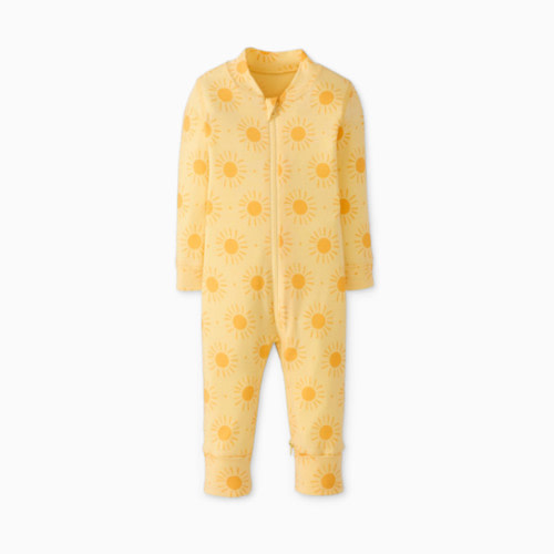 Hanna Andersson Baby 2-Way Zip Sleeper in HannaSoft™ - Sunny Days, 0-3 M