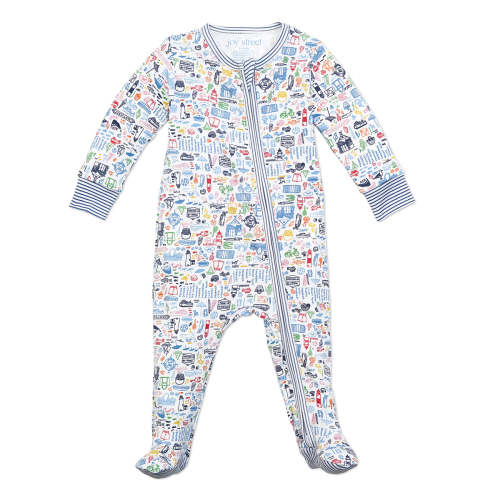 Nantucket Zip Baby Onesie | Joy Street Kids