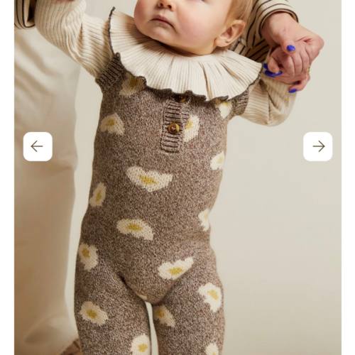 Bay Egg Knitted Romper