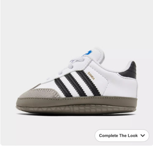 Infant adidas Originals Samba Stretch Lace Crib Shoes | Finish Line